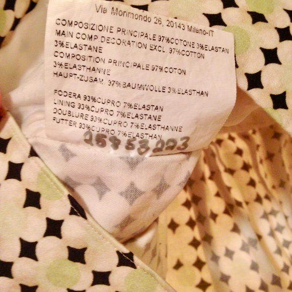 Piazza Sempione Peplum Blouse Top - Italian - Picture 6 of 6